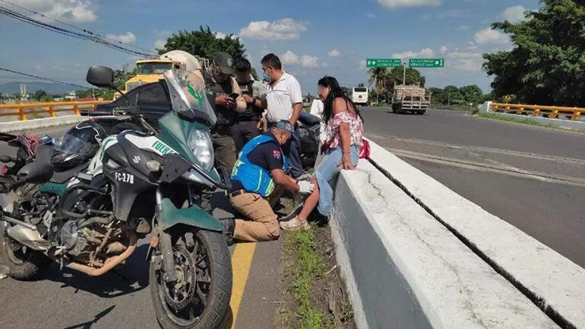 Choque en carretera2